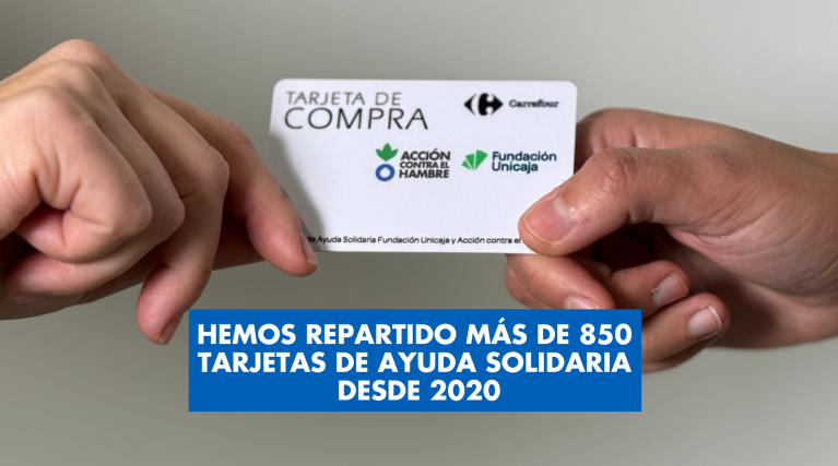 Seguridad Alimentaria - España - 2024 Trabajo - Tarjetas Ayuda Solidaria