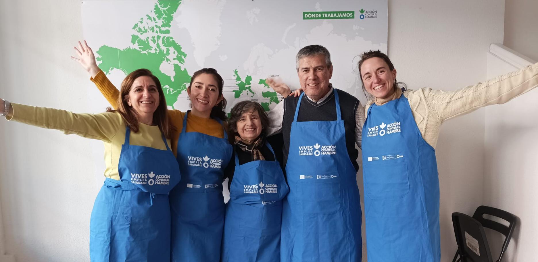 Participantes en el programa Vives Emplea Saludable - Acción contra el Hambre