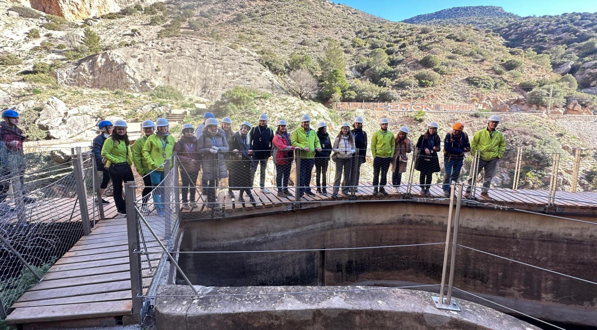 Participantes proyecto europeo Space-NEST - Malaga - España - Camino