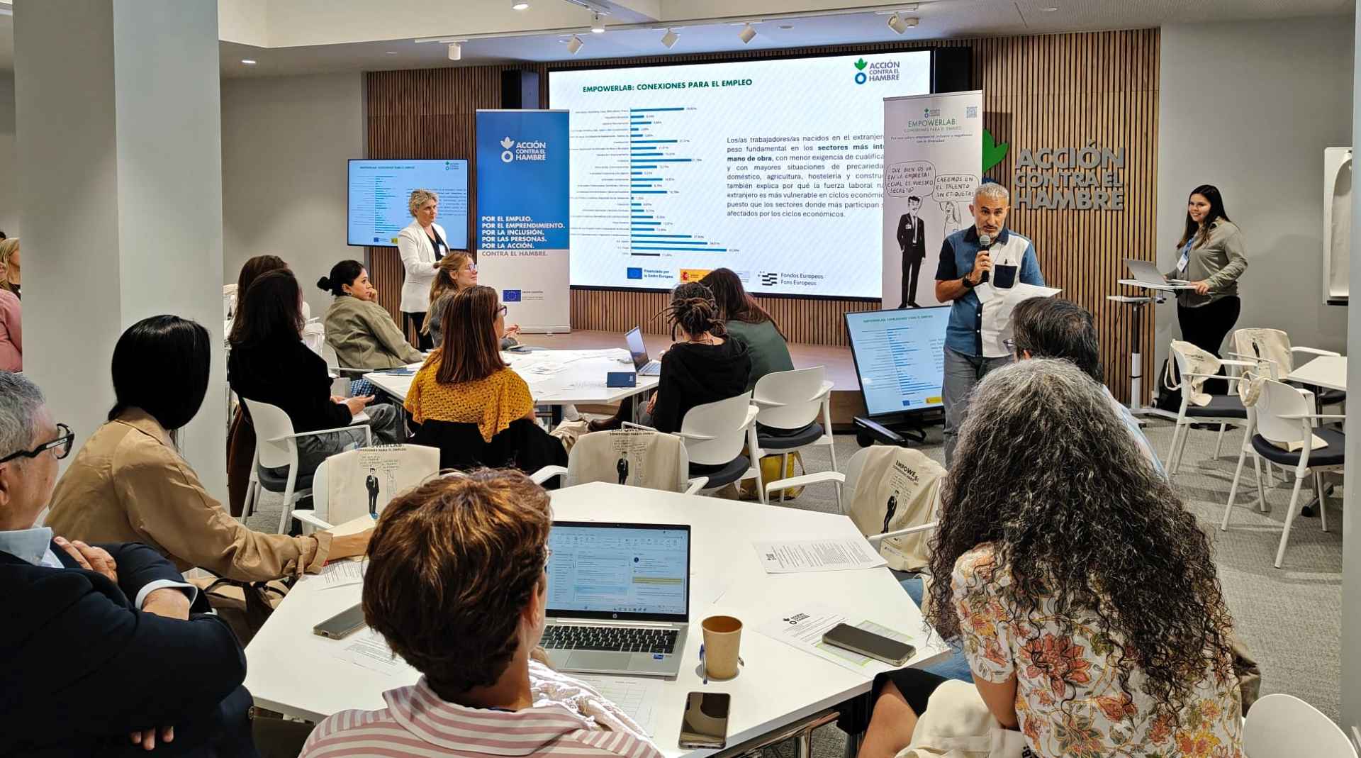Conferencia-DesayunoTaller-Empresas contra discriminación-EMPOWERLAB-Madrid-España-AccioncontraHambre