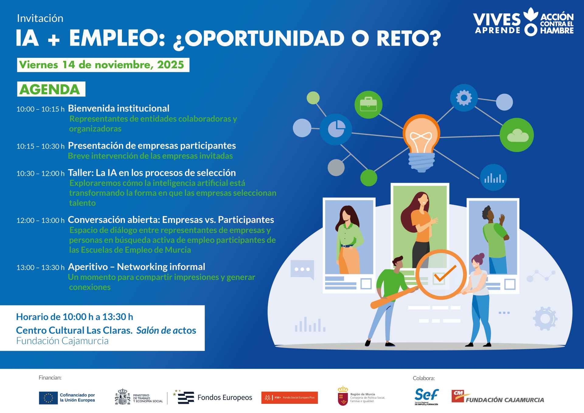 Cartel Jornada IA + Empleo