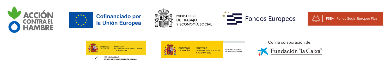 Logos-Financiadores-FSE-Ministerio-Colabora-FundacionCaixa-AccionSocial-España