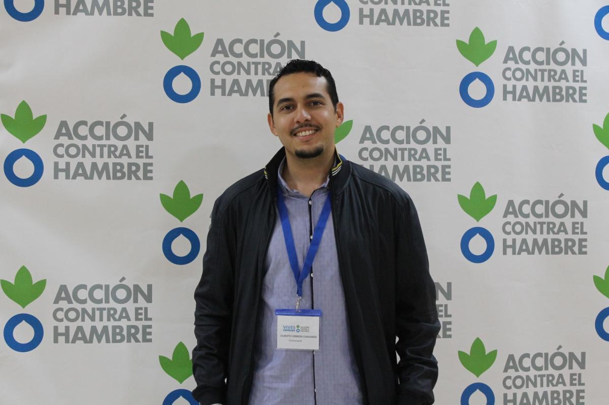 Gilberto. Hombre participante en los programas de empleabilidad de Acción contra el Hambre