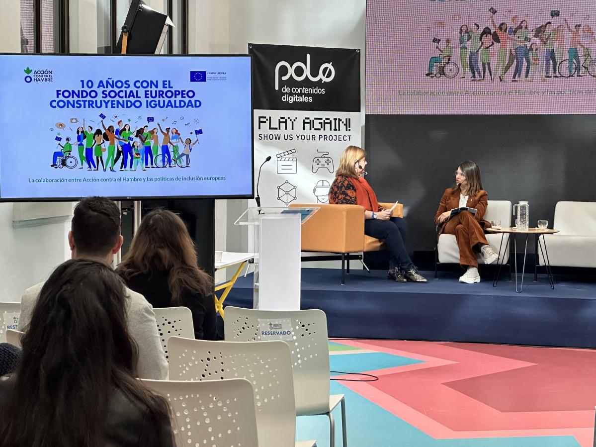 Evento Fondo Social Europeo - Trabajamos con el FSE+ - Acción contra el Hambre