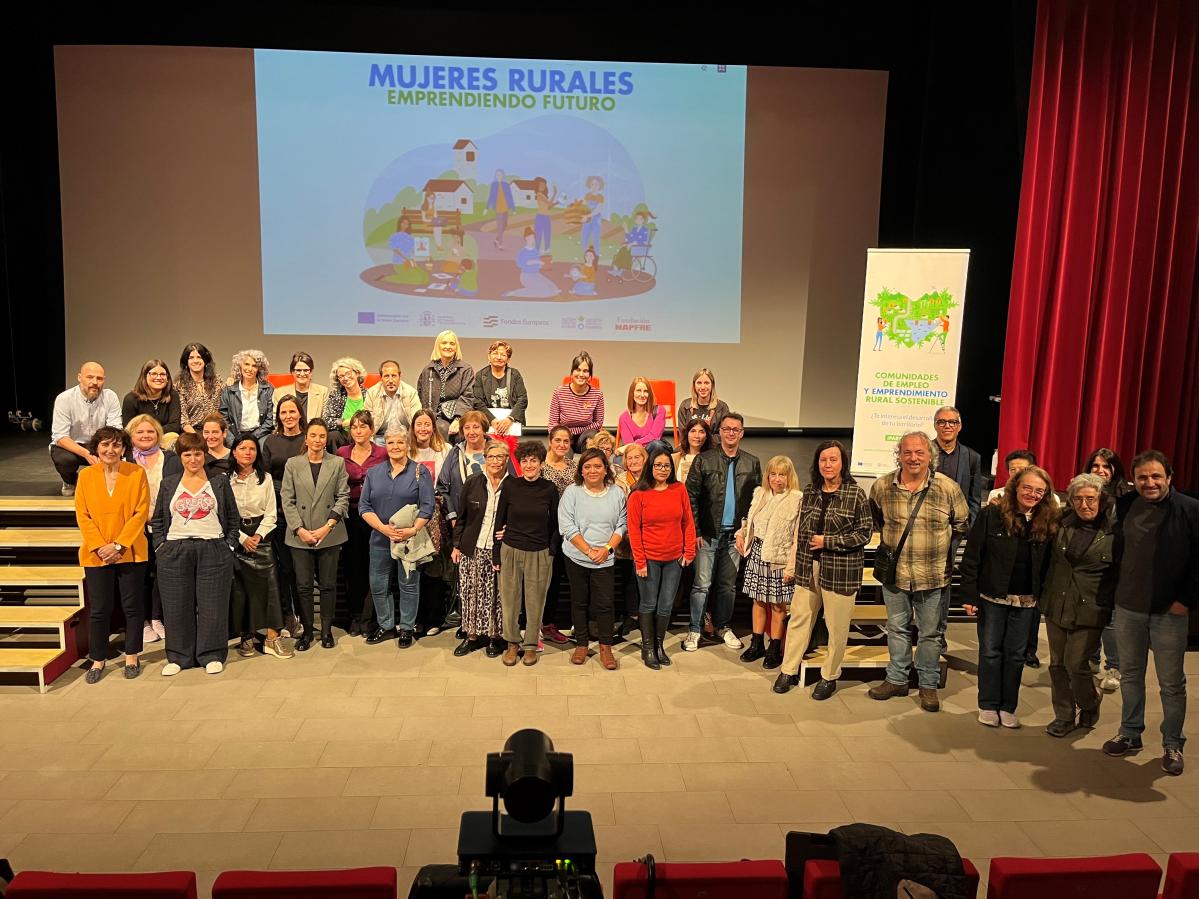 Jornada Mujeres Rurales Emprendiendo Futuro - Navarra - España - Acción contra el Hambre - Mujeres emprendedoras asistentes al evento