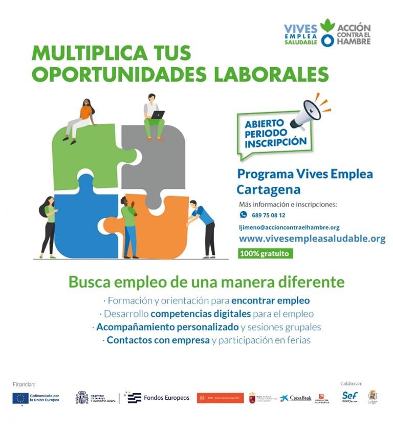 Vives Emplea Saludable - Banner - Cartagena - Accion contra el Hambre