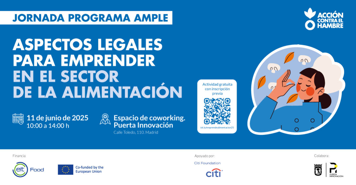 Cartel-AspectosLegales-Emprender-ProgramaAMPLE-AccioncontraHambre-TallerFormacion-Madrid