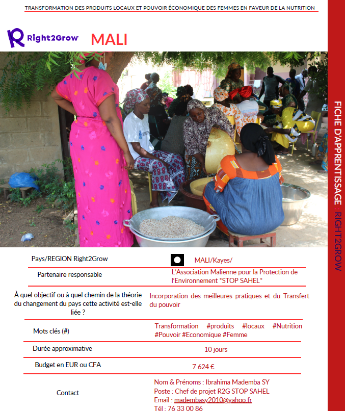 Mali productos locales