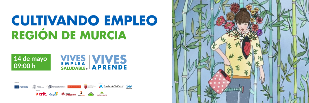 Banner Cultivando Empleo Murcia 2025 Cartel