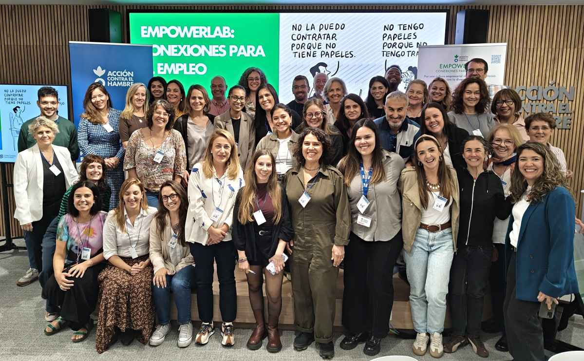 Asistentes-DesayunoTaller-Empresas contra discriminación-EMPOWERLAB-Madrid-España-AccioncontraHambre