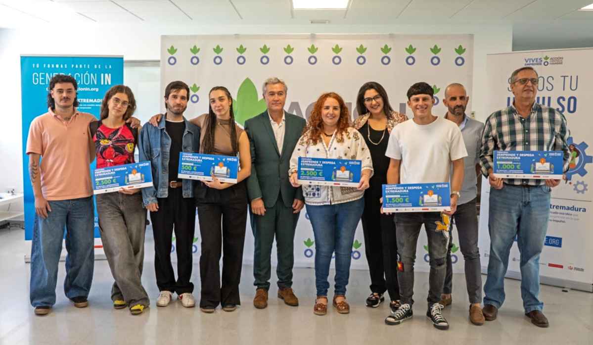 Esp-2025-Ganadores-EmprendeDespega-2025-Extremadura-AccioncontraHambre